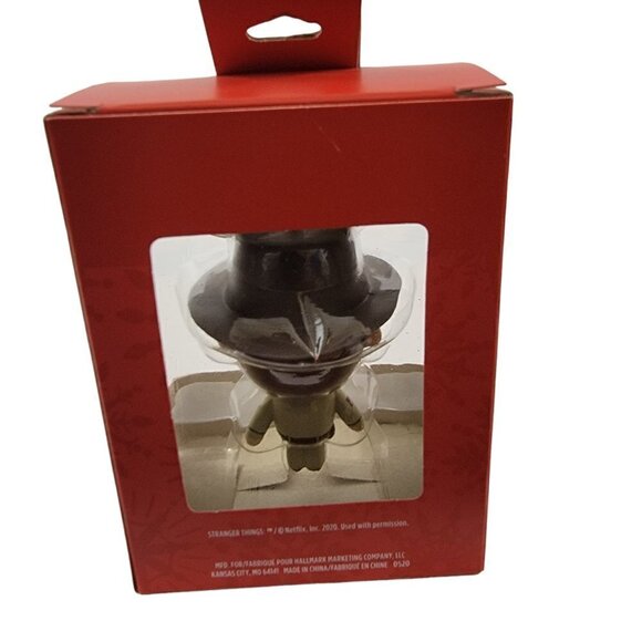 HALLMARK Netflix Stranger Things CHIEF HOPPER Christmas Holiday Ornament - NEW - Picture 2 of 13